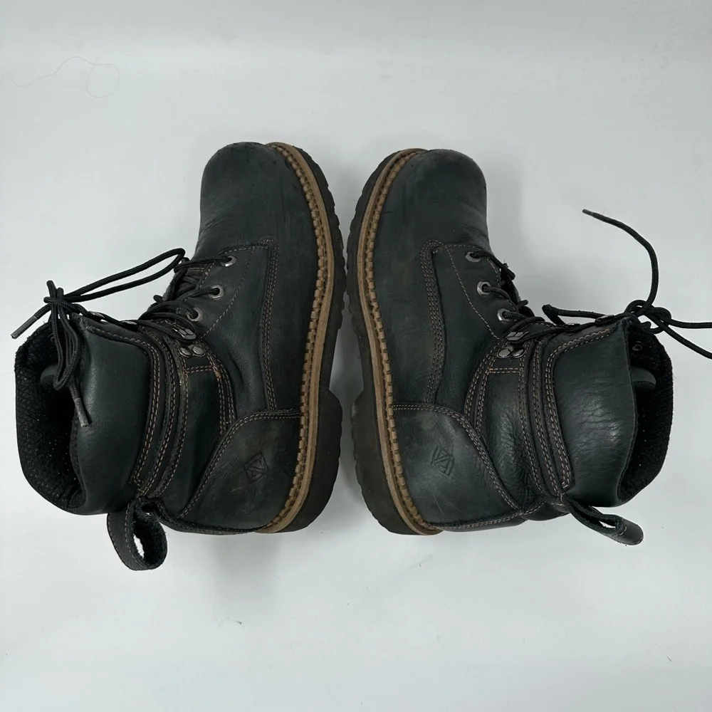 Lehigh 5160 Men's Waterproof Construction Work Steel Toe Boots Black Men's 10M